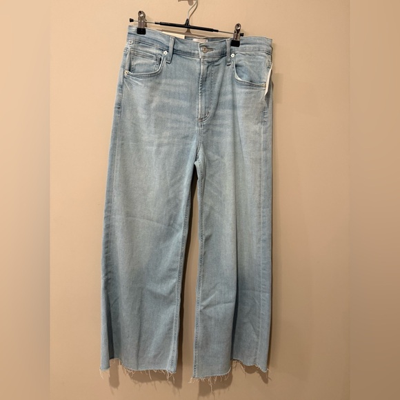 Citizens of Humanity Lyra Wide Leg Crop in marquee, size 29, NWT - Picture 6 of 16